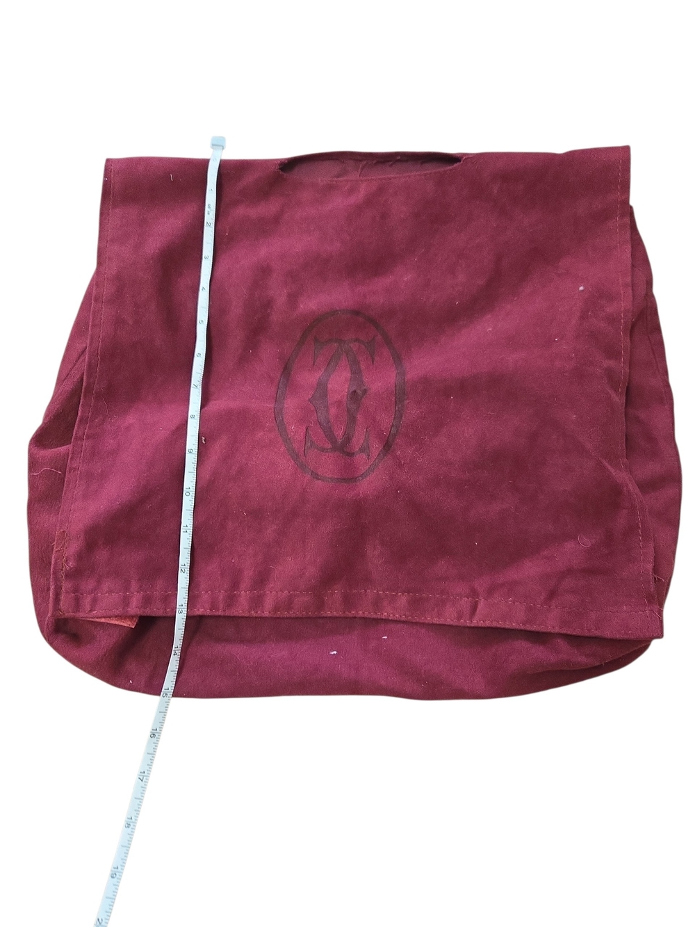 Cartier Burgundy Dustbag